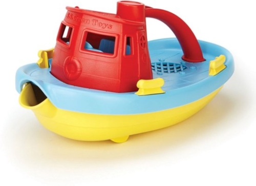 Green Toys Tugboat Red